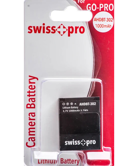 Batteria litio GoPro AHDBT401 1060mAh