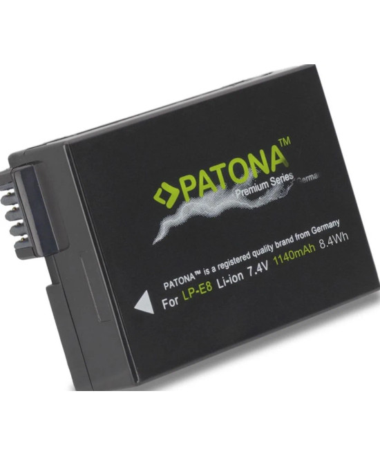 LP-E8 Premium 7.4 V 1140 mAh