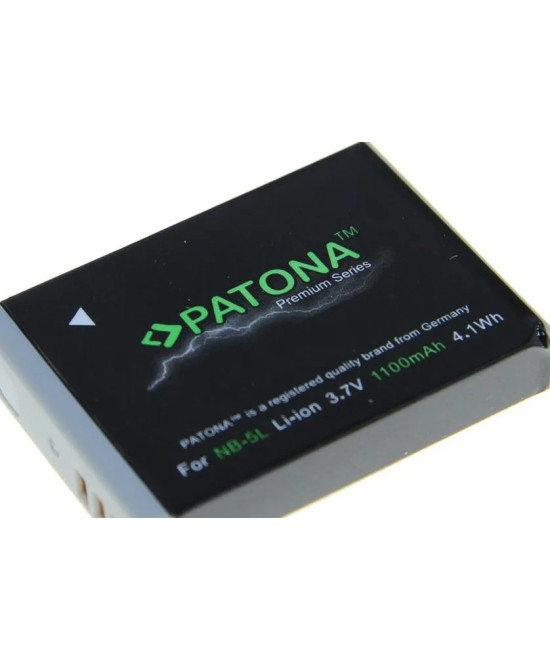 NB-5L Premium 3.7 V 1100 mAh