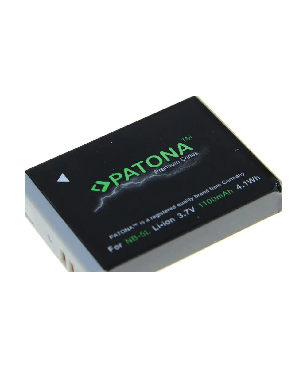 NB-5L Premium 3.7 V 1100 mAh