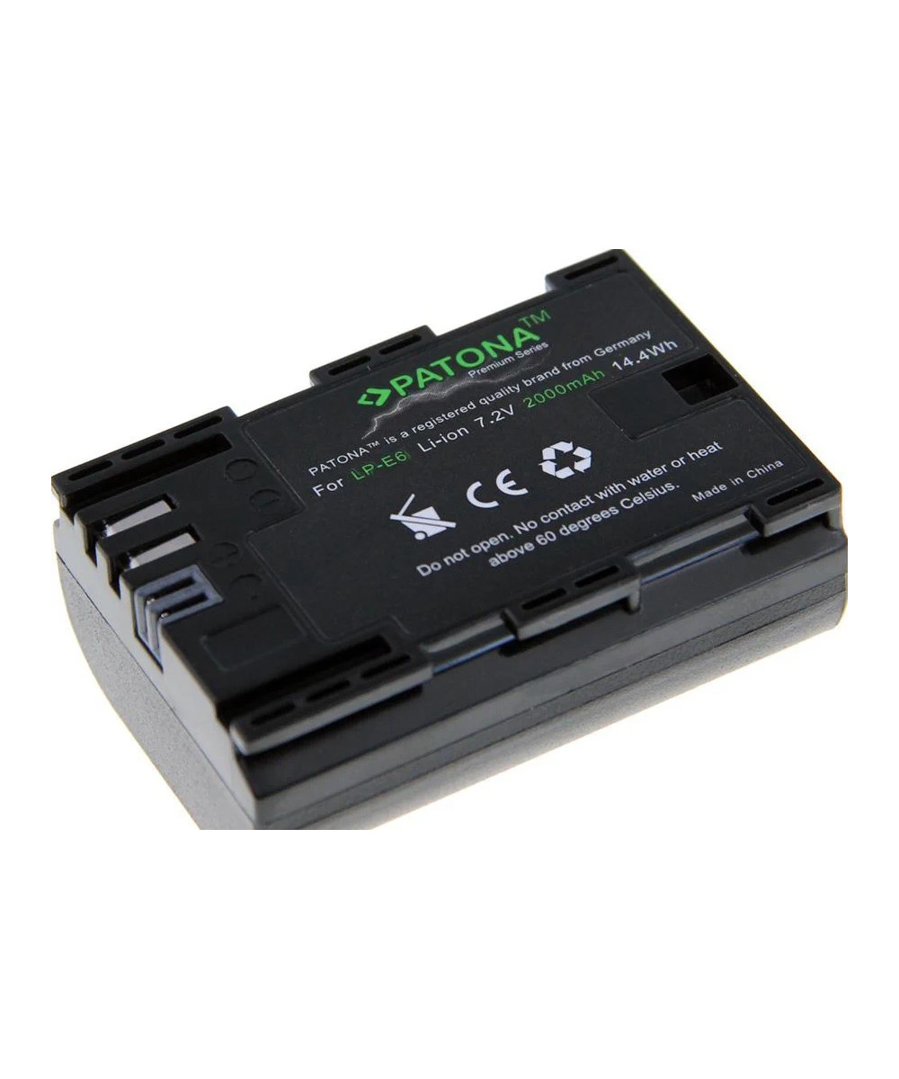 LP-E6 Premium 2000 mAh