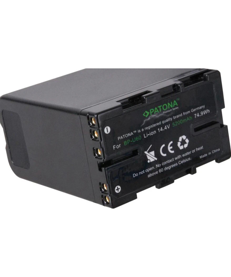 BP-U60 Premium 14.4 V 5200 mAh