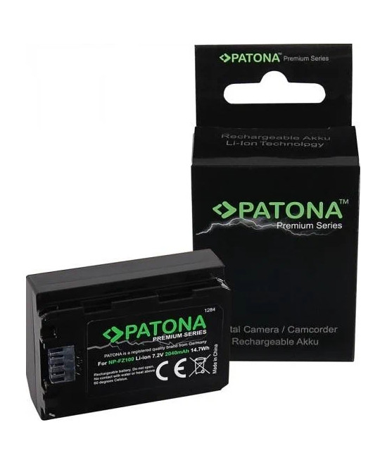 NP-FZ100 Premium 7.2 V 2250 mAh