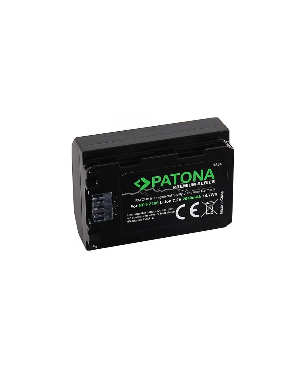 NP-FZ100 Premium 7.2 V 2250 mAh