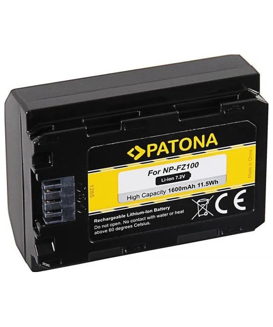 NP-FZ100 7.2 V 1600 mAh