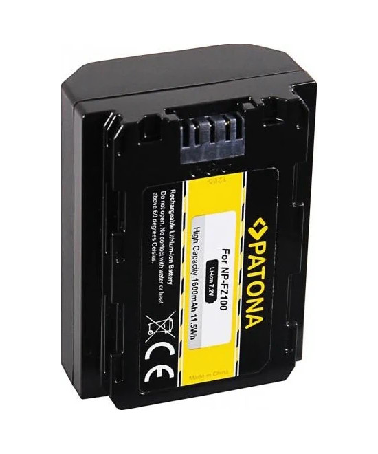 NP-FZ100 7.2 V 1600 mAh