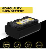 NP-FZ100 7.2 V 1600 mAh