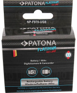 NP-F970 Platinum 10050mAh con porta microUSB