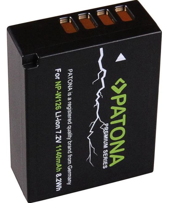 NP-W126 Premium 7.2 V 1140 mAh