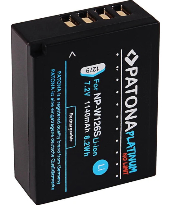 NP-W126S Platinum 7.2 V 1140mAh