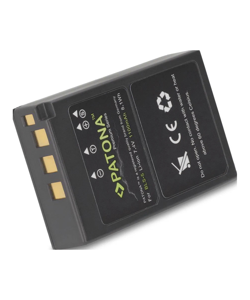 BLS5 Premium 7.4 V 1100 mAh per Olympus