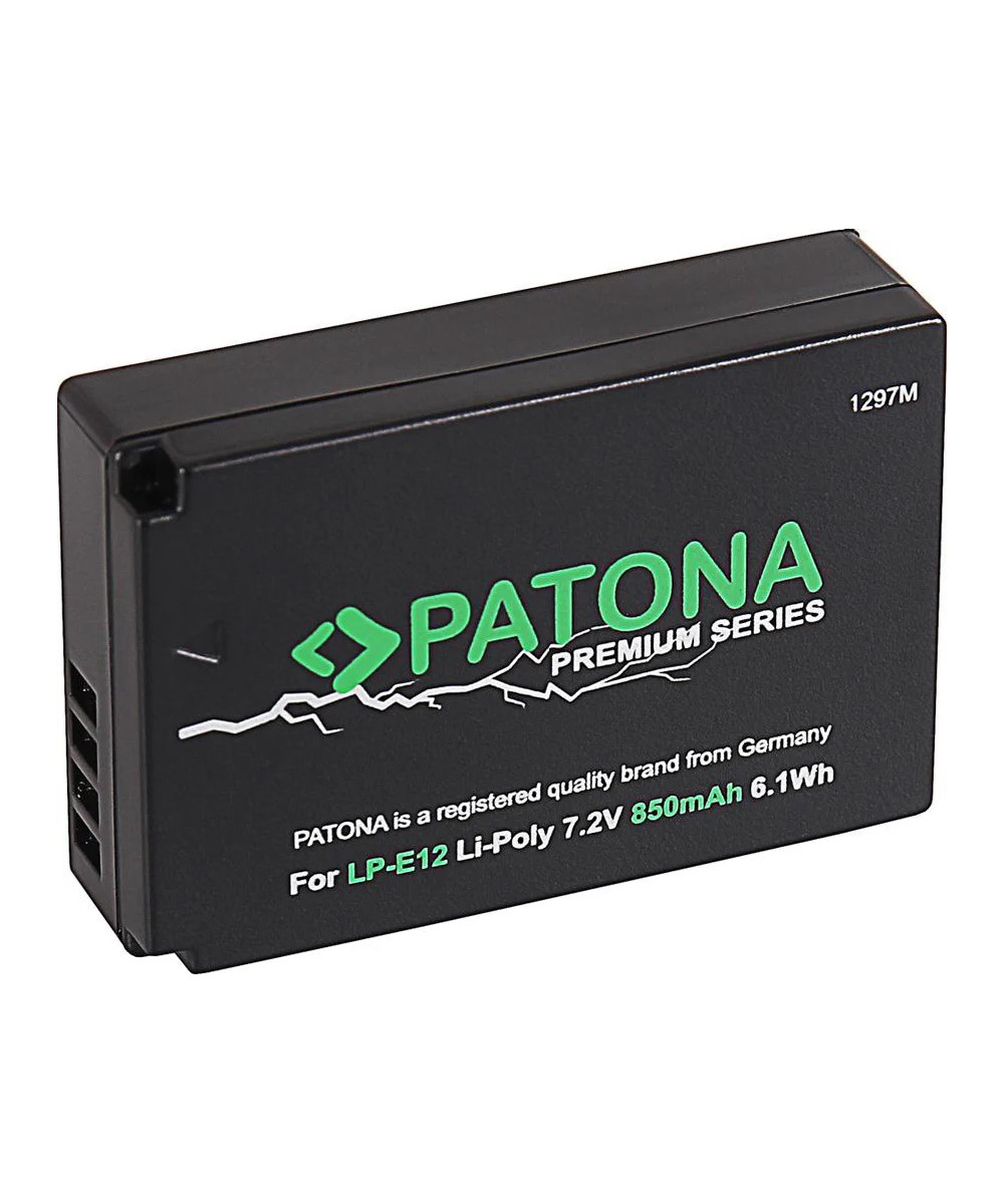 LP-E12 Premium 7.2 V 850 mAh