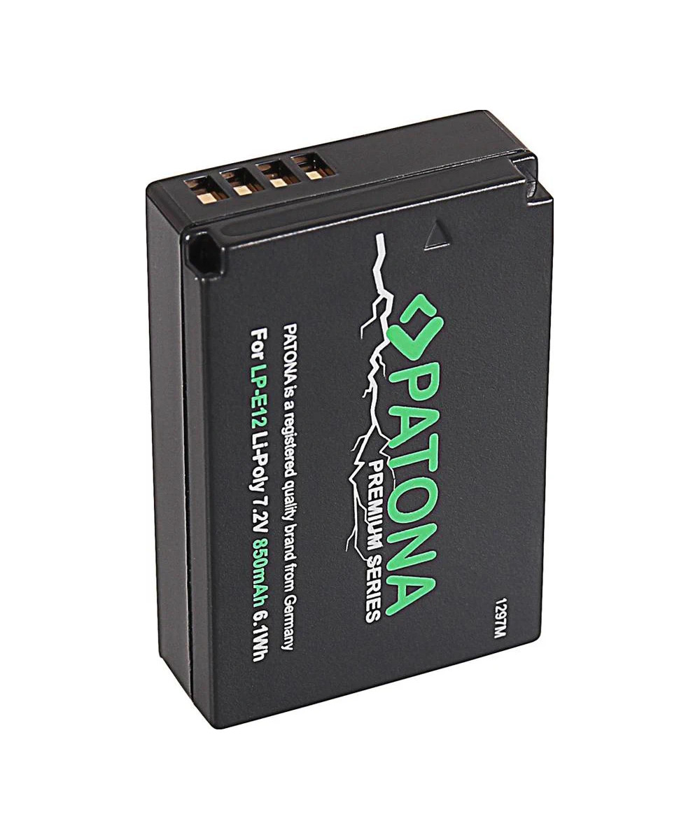 LP-E12 Premium 7.2 V 850 mAh
