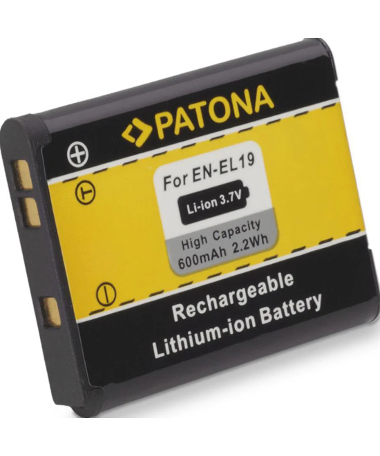 EN-EL19 3.7 V 600 mAh