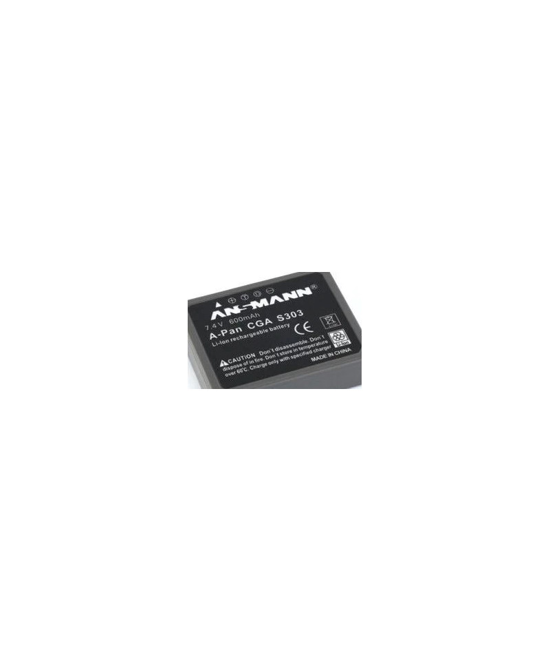 Li-Ion battery pack for cameras A-Pan CGA S 303 Ioni di Litio 700 mAh