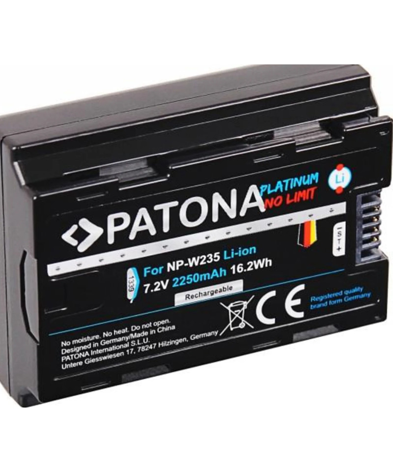 NP-W235 Platinum 7.2V 2250mAh
