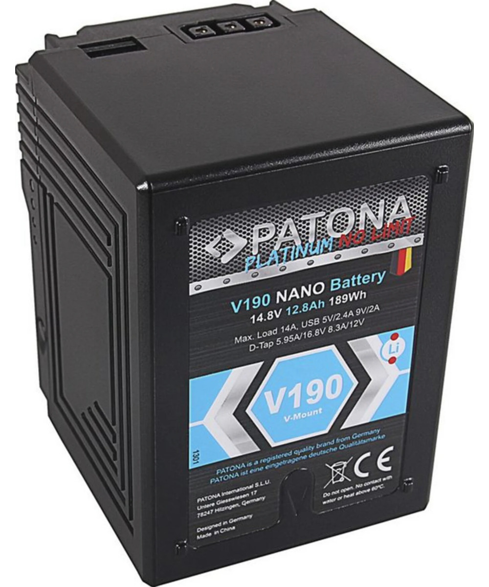 Platinum Nano V-190 V-Mount Batteria 189Wh