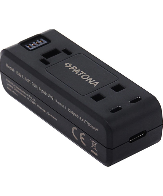 Batteria per telecamera sportiva USB