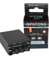 NP-F970 Platinum 10000mAh con celle Tesla resistente al calore