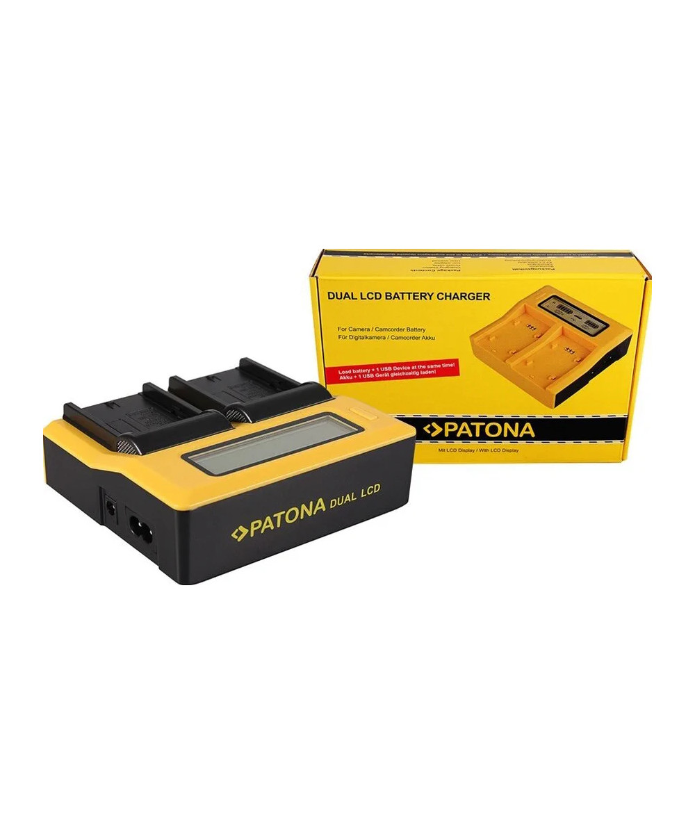 Caricabatteria doppio USB NP-F