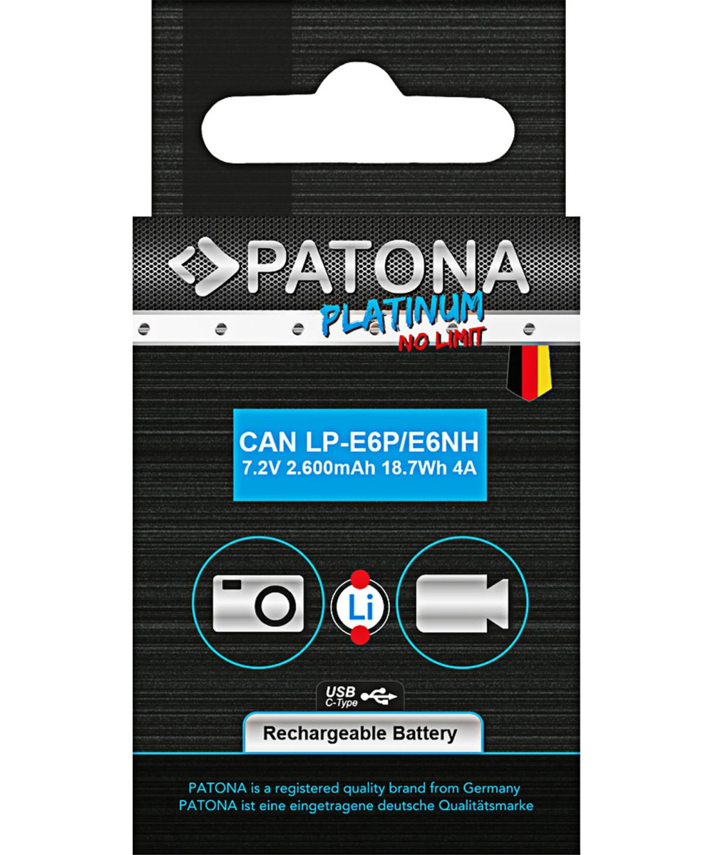 LP-E6P Platinum con ingresso USB-C