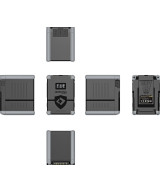 Protect Battery V-Mount Nano V207-PD100 con Display USB-C PD100W, USB-A, D-Tap, 2x DC-out