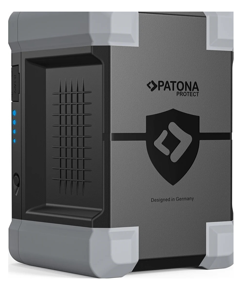 Protect Battery V-Mount 310Wh PD100W Type-C, USB-Output, 2xD-tap