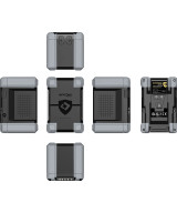 Protect Battery V-Mount 310Wh PD100W Type-C, USB-Output, 2xD-tap