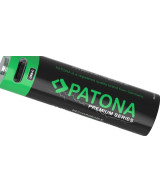 Premium 4X AA Batterie Ricaricabili al Litio con porta USB-C 2000mAh 1.5V con cavo incluso