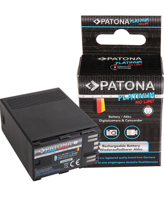 1315 Battery Platinum per Canon BP-A65