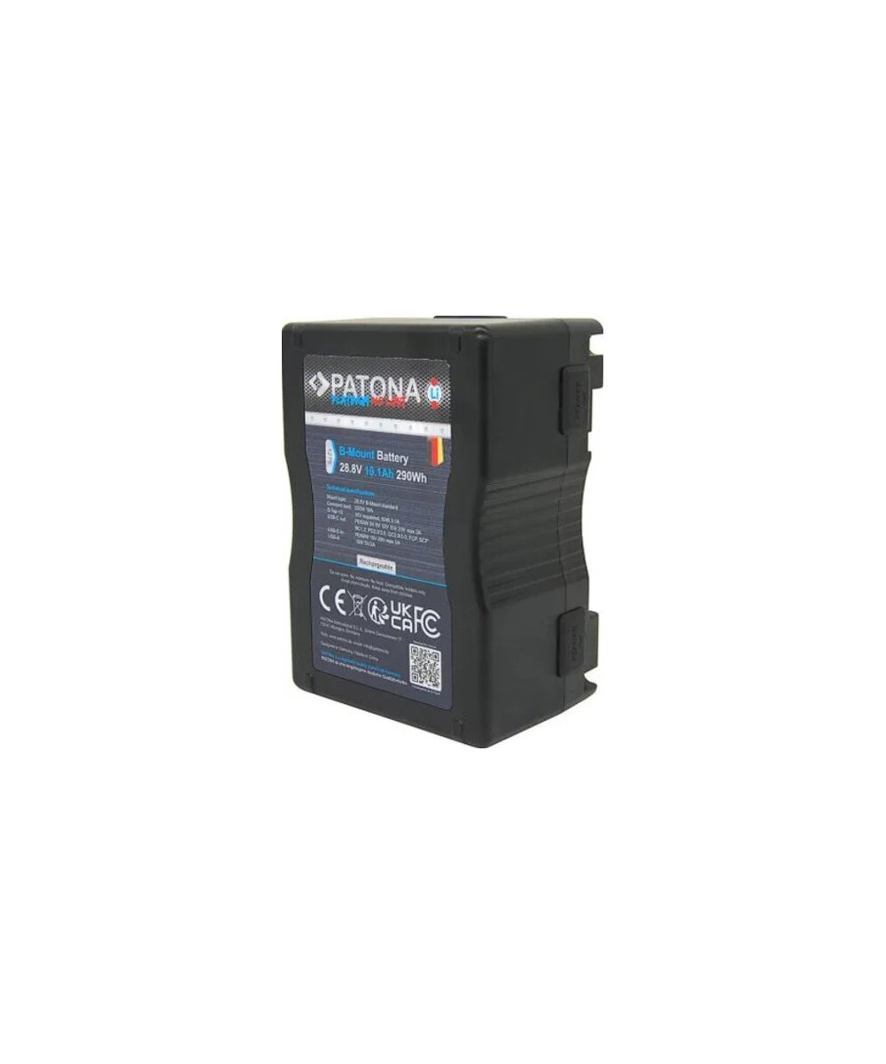 Batteria Platinum B-Mount con USB-C Input e Output 2xD-Tap 16V