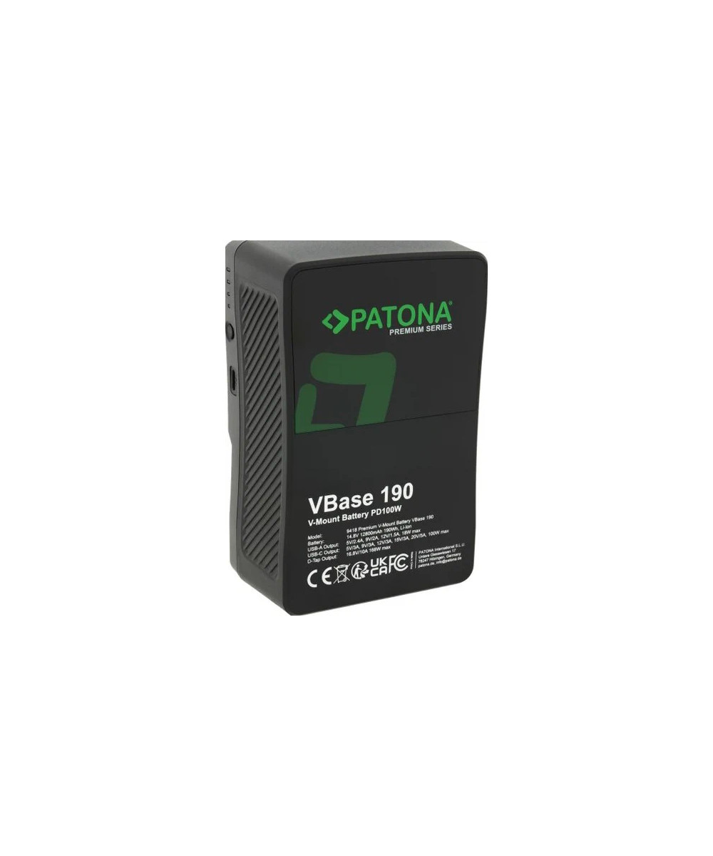 Premium V-Mount VBase 190 PD100W 190Wh