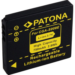 PATONA BATTERY PANASONIC DMC-FX30 FX-30 CGA-S008E DMW-BCE10E