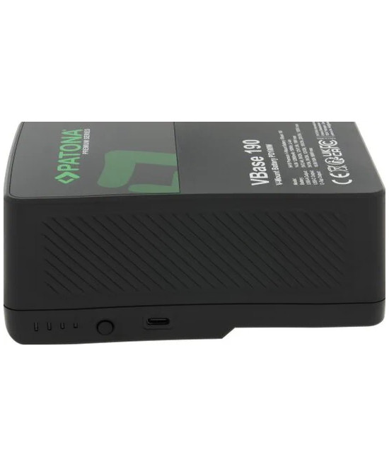 Premium V-Mount VBase 190 PD100W 190Wh