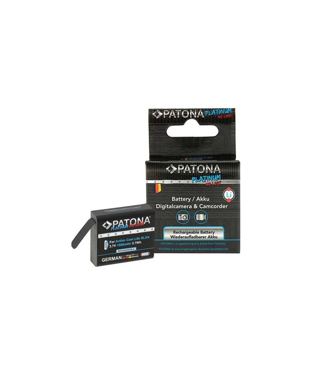 Batteria Platinum per Action Cam Life SL3 e SL4