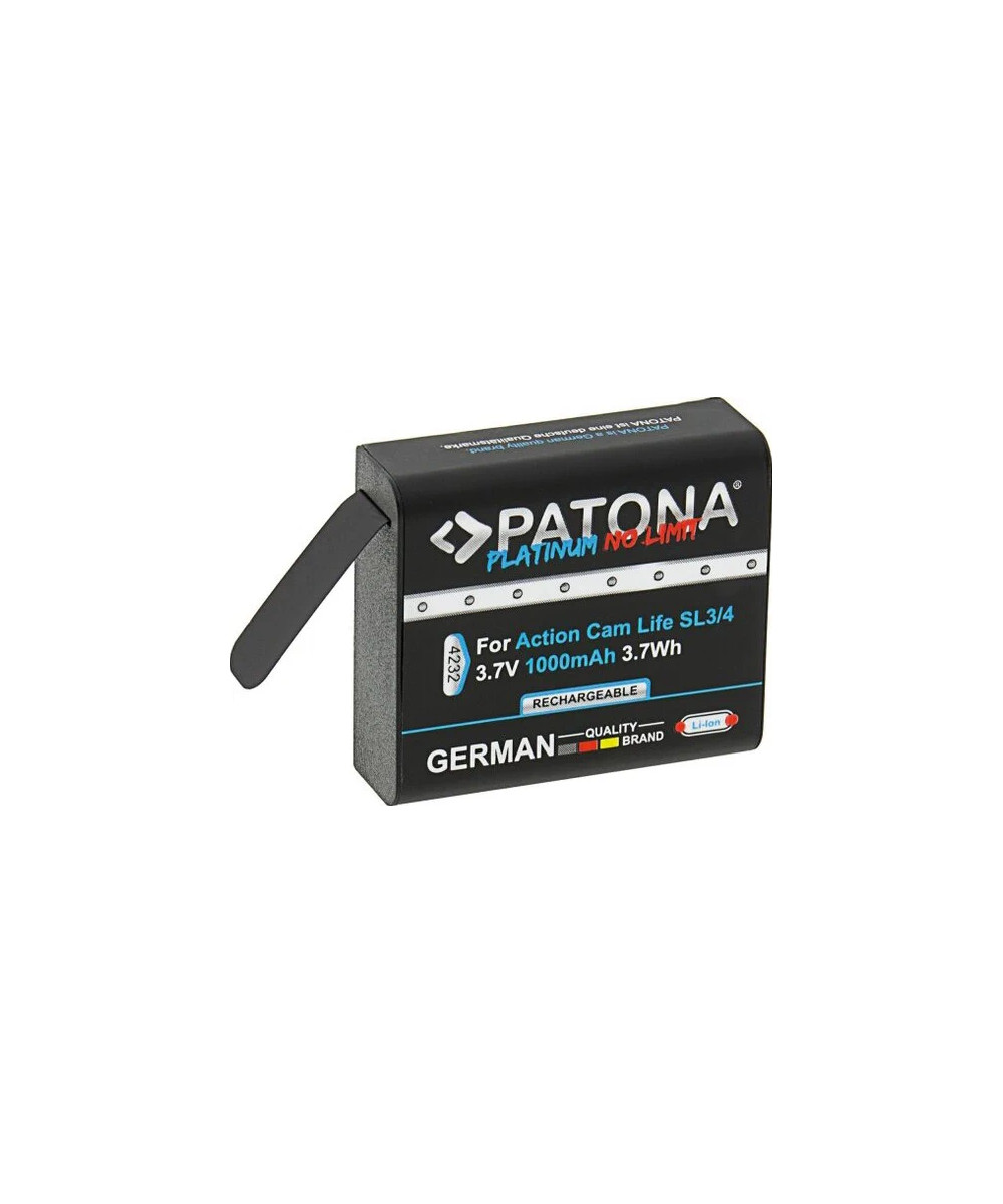 Batteria Platinum per Action Cam Life SL3 e SL4