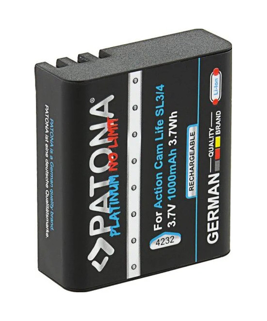 Batteria Platinum per Action Cam Life SL3 e SL4