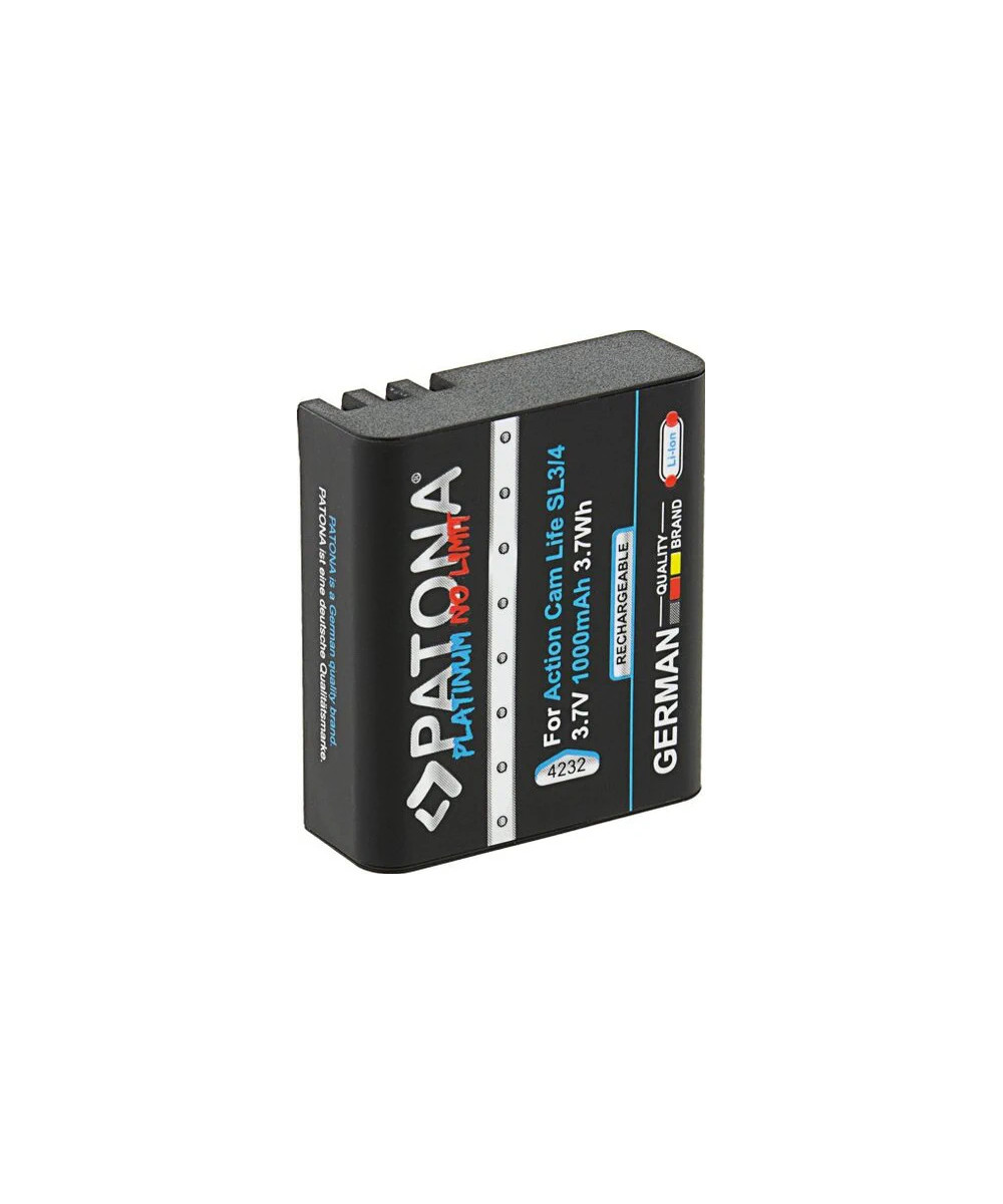 Batteria Platinum per Action Cam Life SL3 e SL4