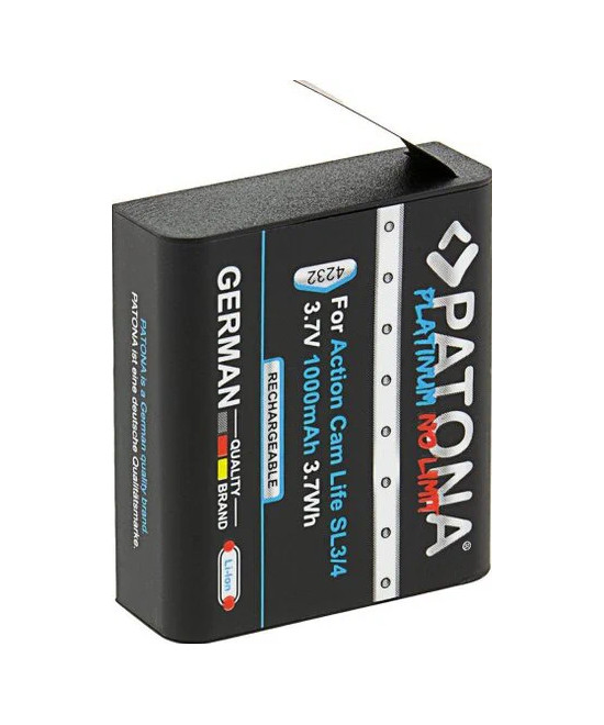 Batteria Platinum per Action Cam Life SL3 e SL4