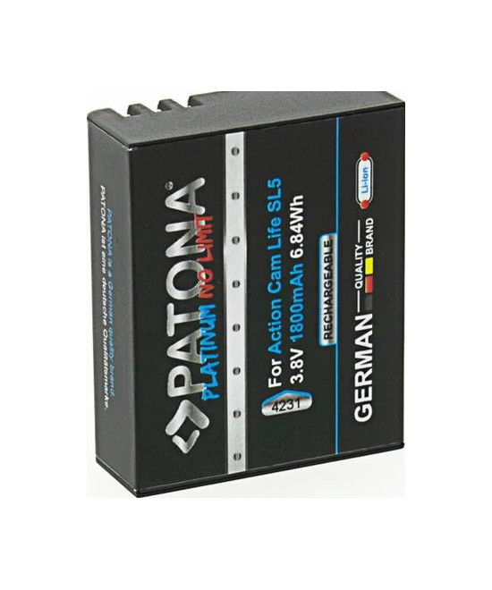 Batteria per Action Cam Life SL5