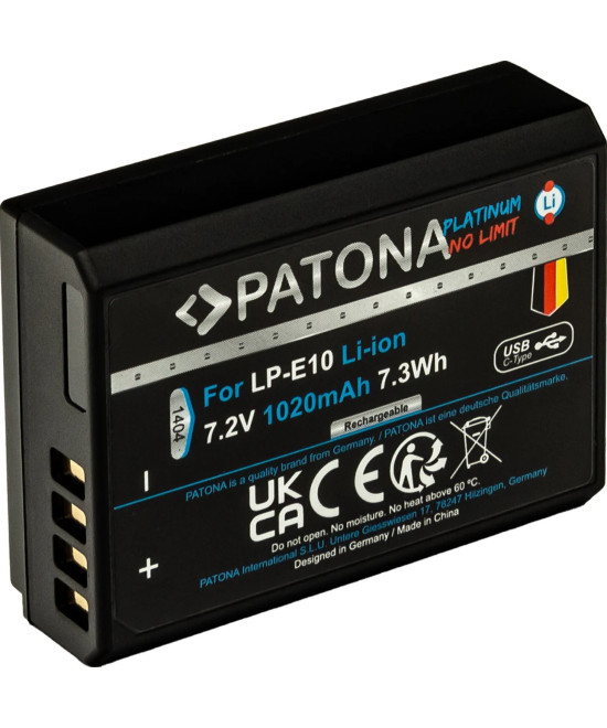 1404 Batteria per fotocamera/videocamera Ioni di Litio 1020 mAh
