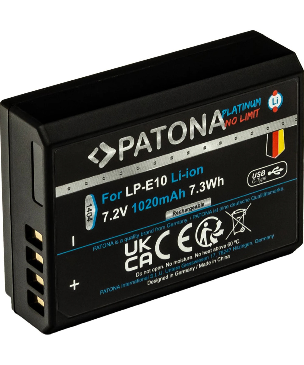 1404 Batteria per fotocamera/videocamera Ioni di Litio 1020 mAh