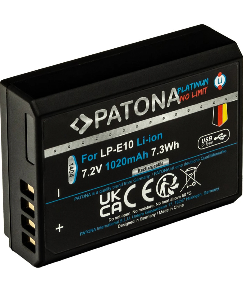 1404 Batteria per fotocamera/videocamera Ioni di Litio 1020 mAh