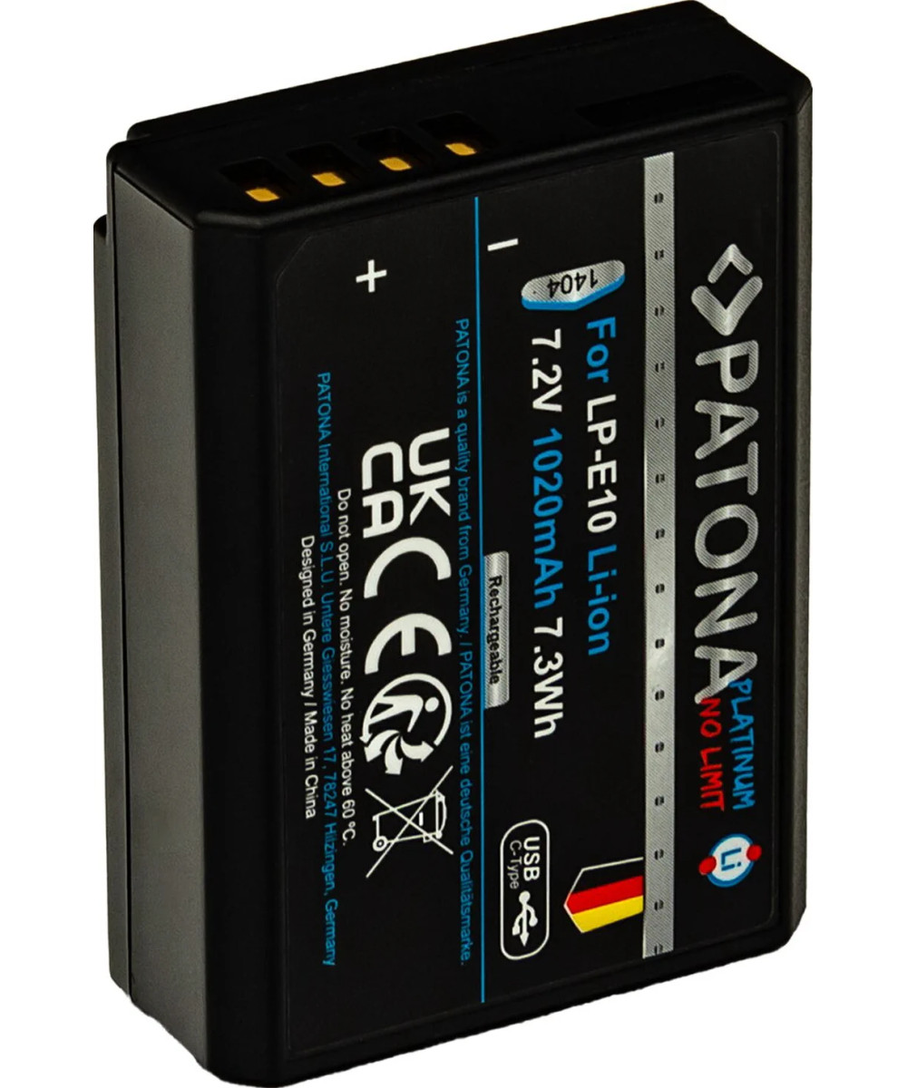 1404 Batteria per fotocamera/videocamera Ioni di Litio 1020 mAh
