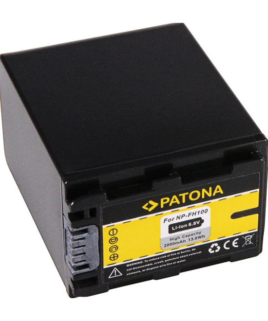 1058 Batteria per fotocamera/videocamera Ioni di Litio 2000 mAh