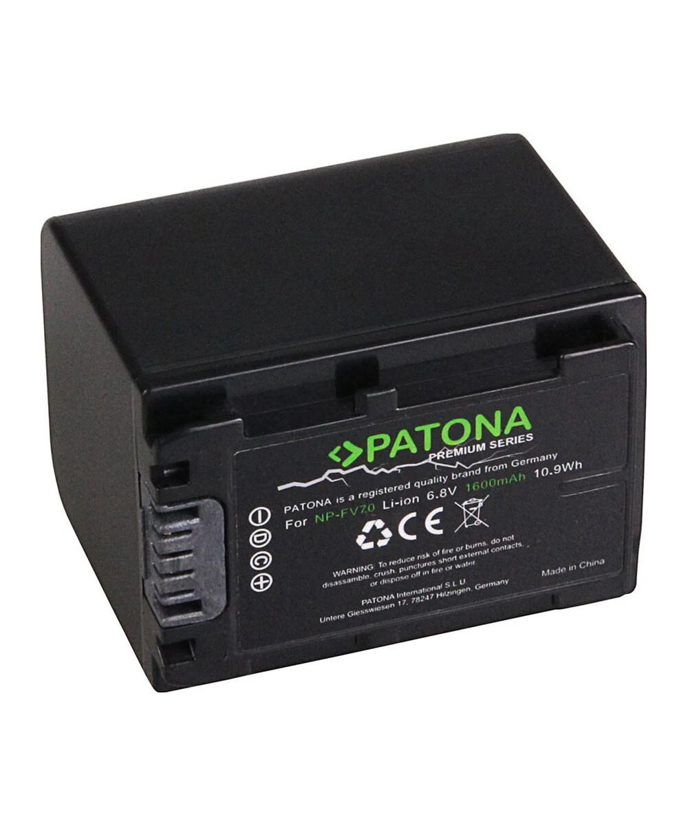 1166 Batteria per fotocamera/videocamera Ioni di Litio 1600 mAh