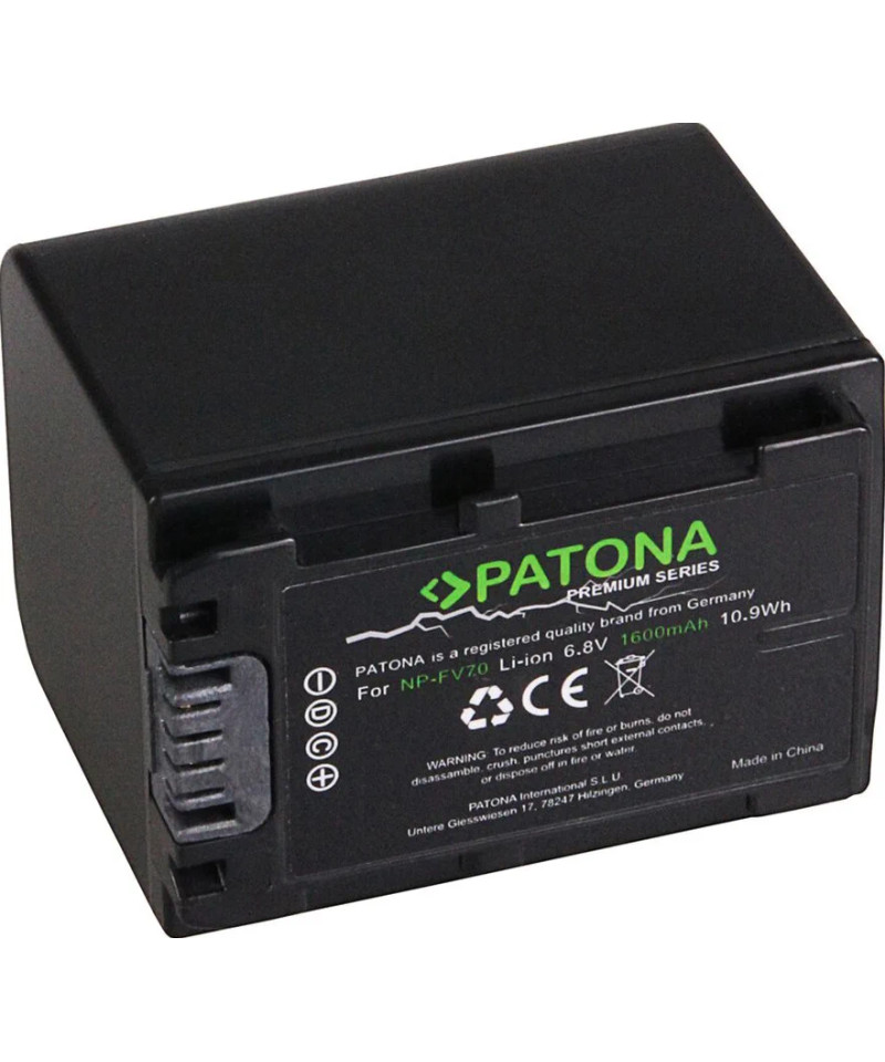 1166 Batteria per fotocamera/videocamera Ioni di Litio 1600 mAh