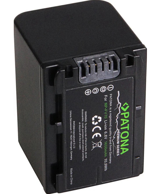 1166 Batteria per fotocamera/videocamera Ioni di Litio 1600 mAh