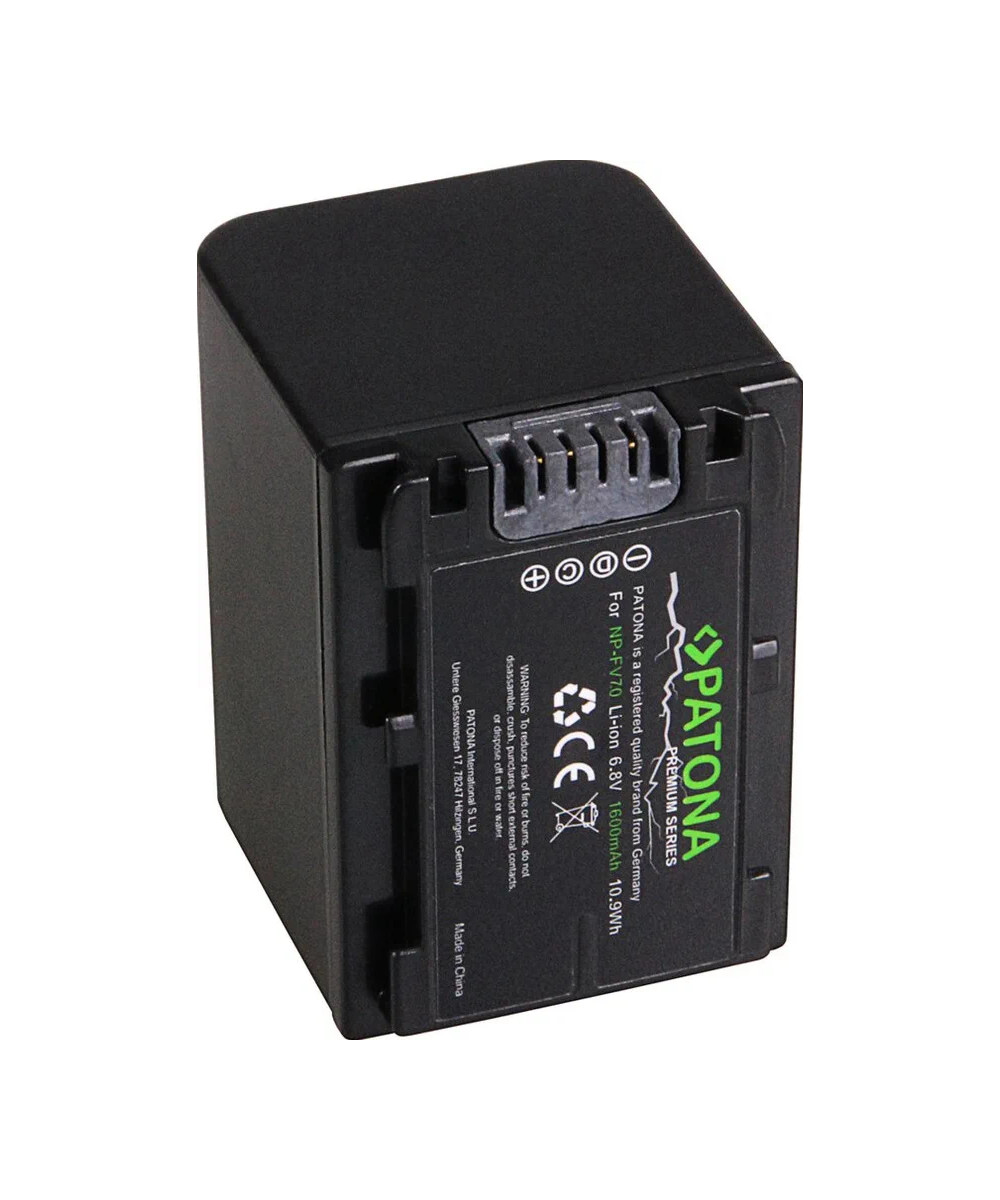 1166 Batteria per fotocamera/videocamera Ioni di Litio 1600 mAh