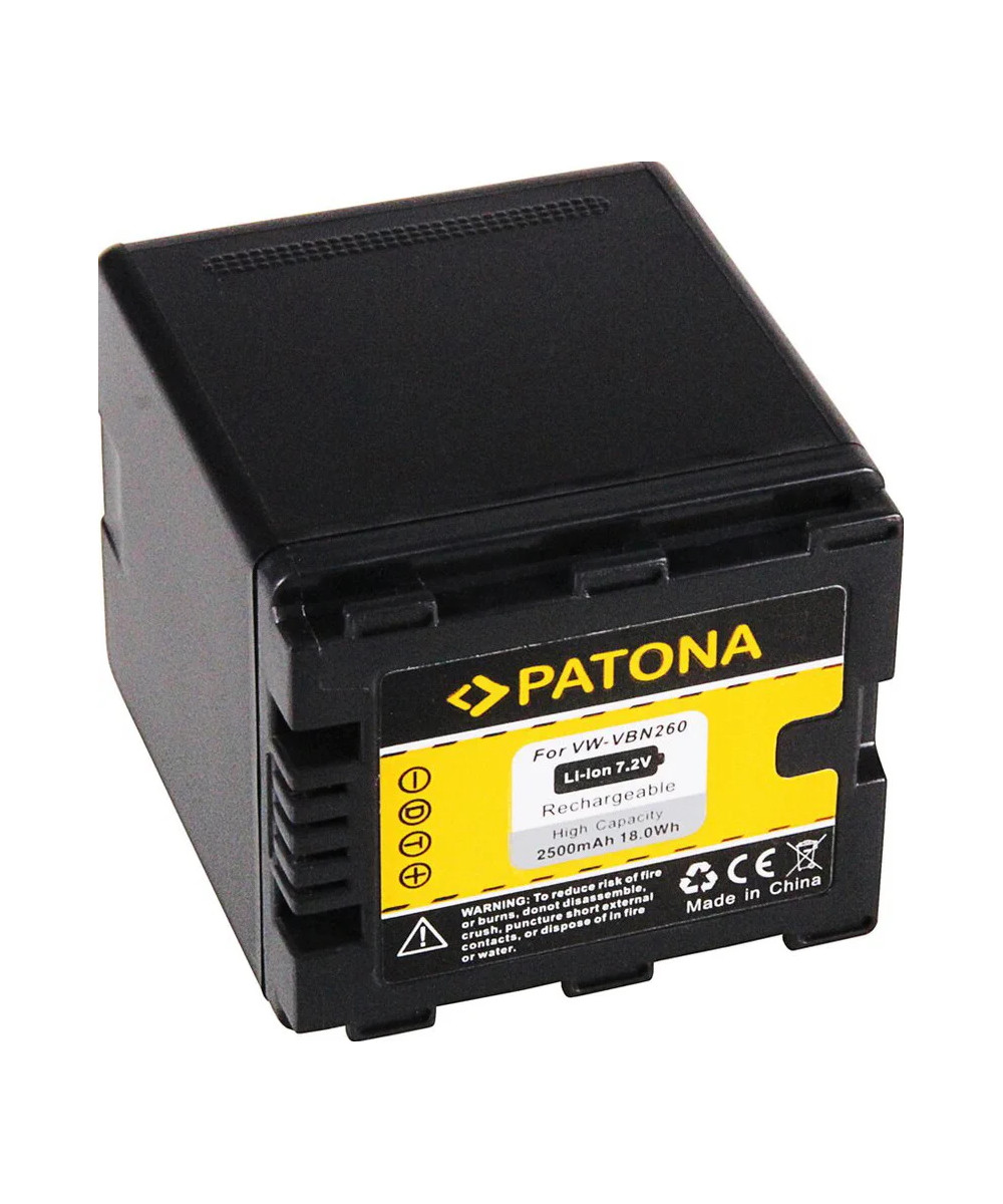 1105 Batteria per fotocamera/videocamera Ioni di Litio 2500 mAh